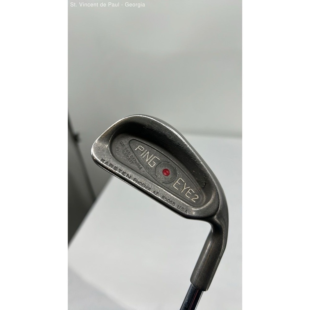 Ping Eye 2 Red Dot 7 Iron Steel Shaft Right Handed Grip Regular Flex Great Cond.